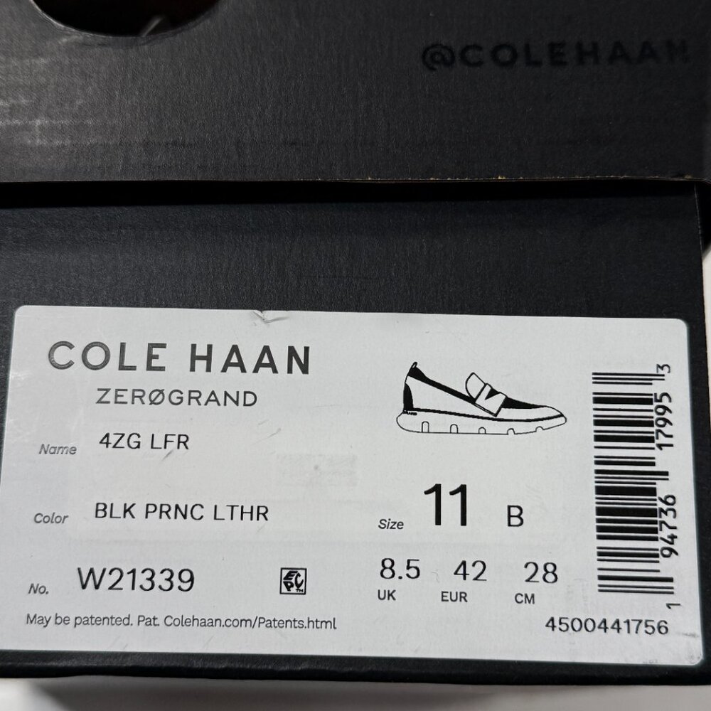 Cole Haan Black Loafers - Picture 7 of 10